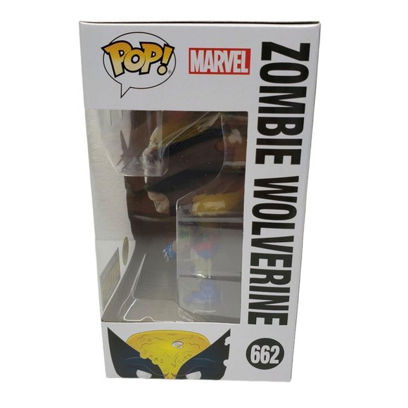 Funko POP 662 GITD Marvel Zombie Wolverine NIB - Picture 7 of 9